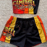 Kids Campbell Footy Shorts-Western Culture Leather