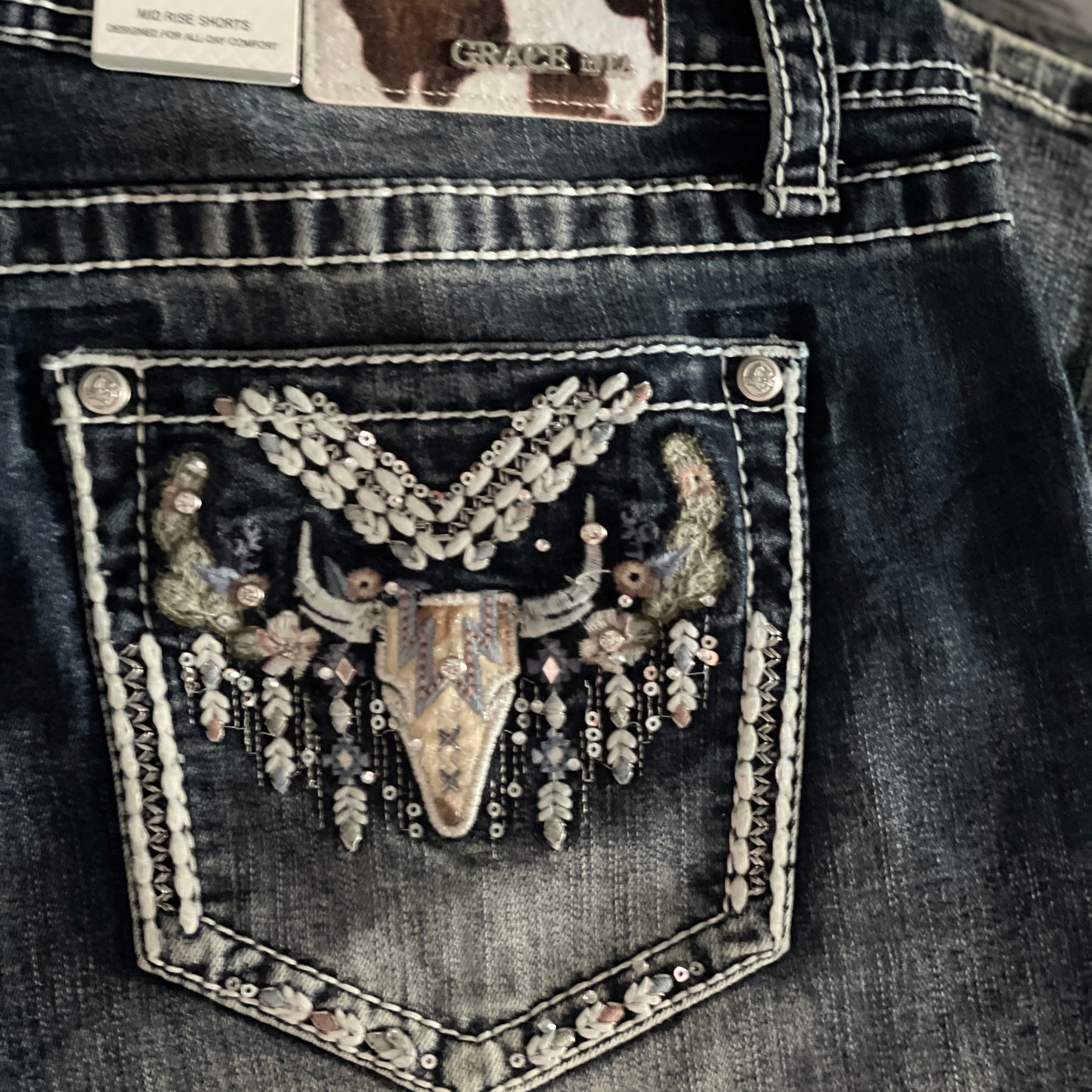 Grace In LA - Shorts-Western Culture Leather