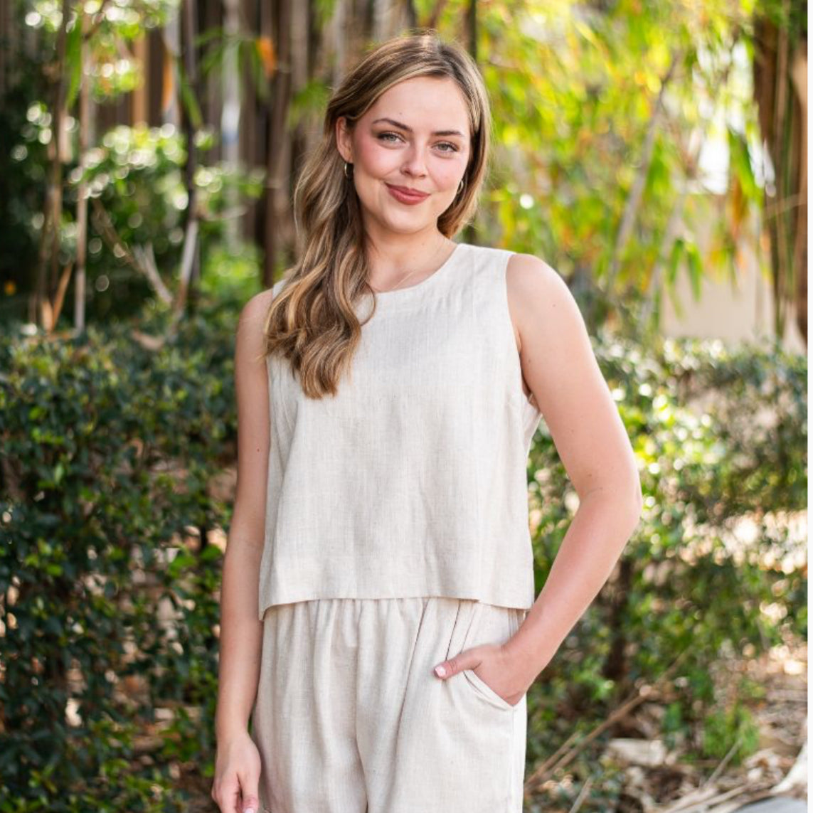 Linden Linen Shorts-Western Culture Leather