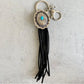 Concho Tassel Key Tag-Western Culture Leather