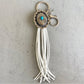 Concho Tassel Key Tag-Western Culture Leather