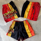 D.A Campbell Kids Footy Shorts-Western Culture Leather
