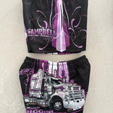 D.A Campbell Kids Footy Shorts-Western Culture Leather