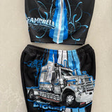 D.A Campbell Kids Footy Shorts-Western Culture Leather