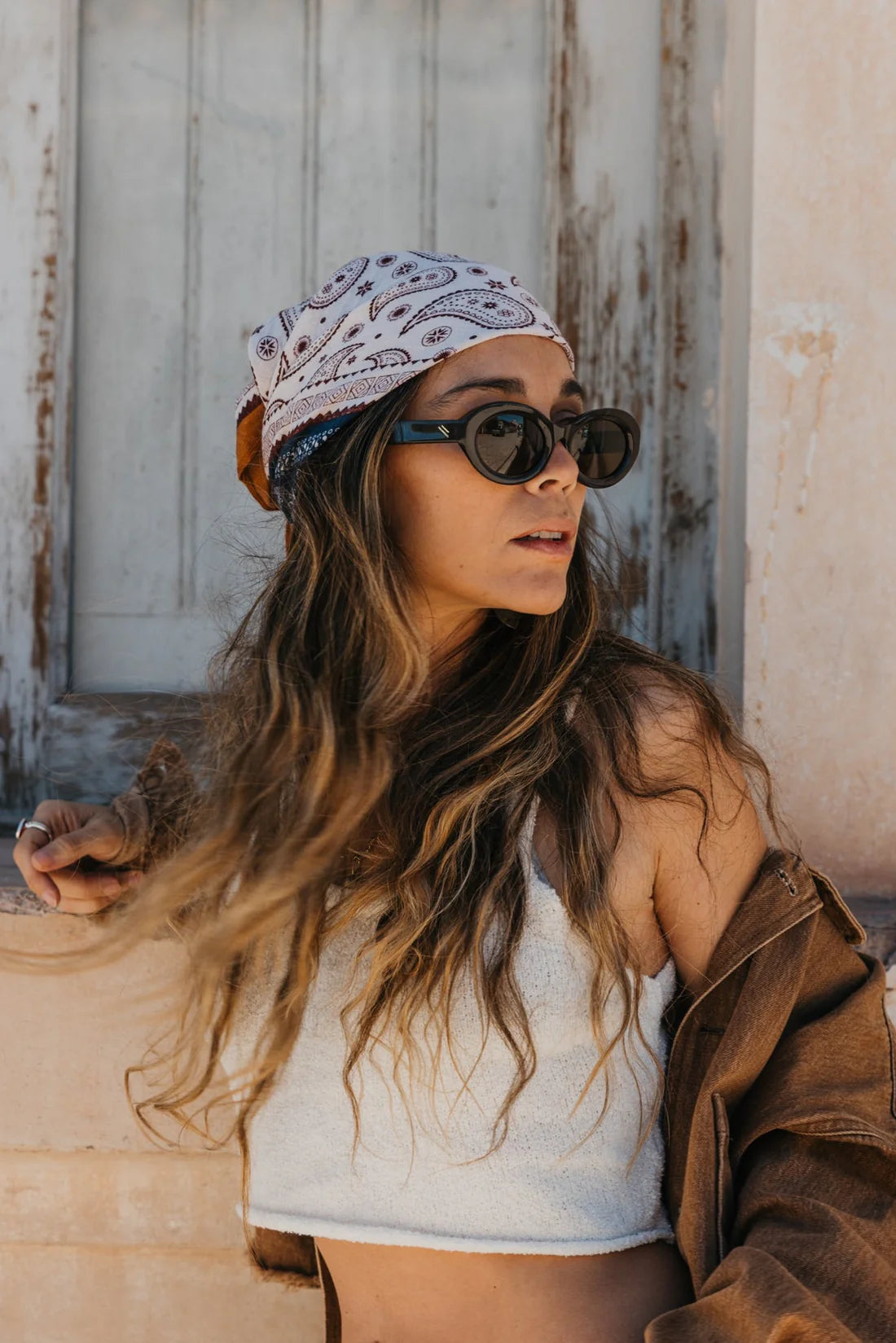 Crosswinds Bandana-Western Culture Leather