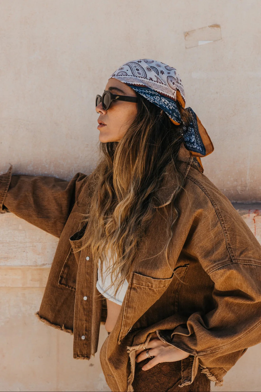 Crosswinds Bandana-Western Culture Leather