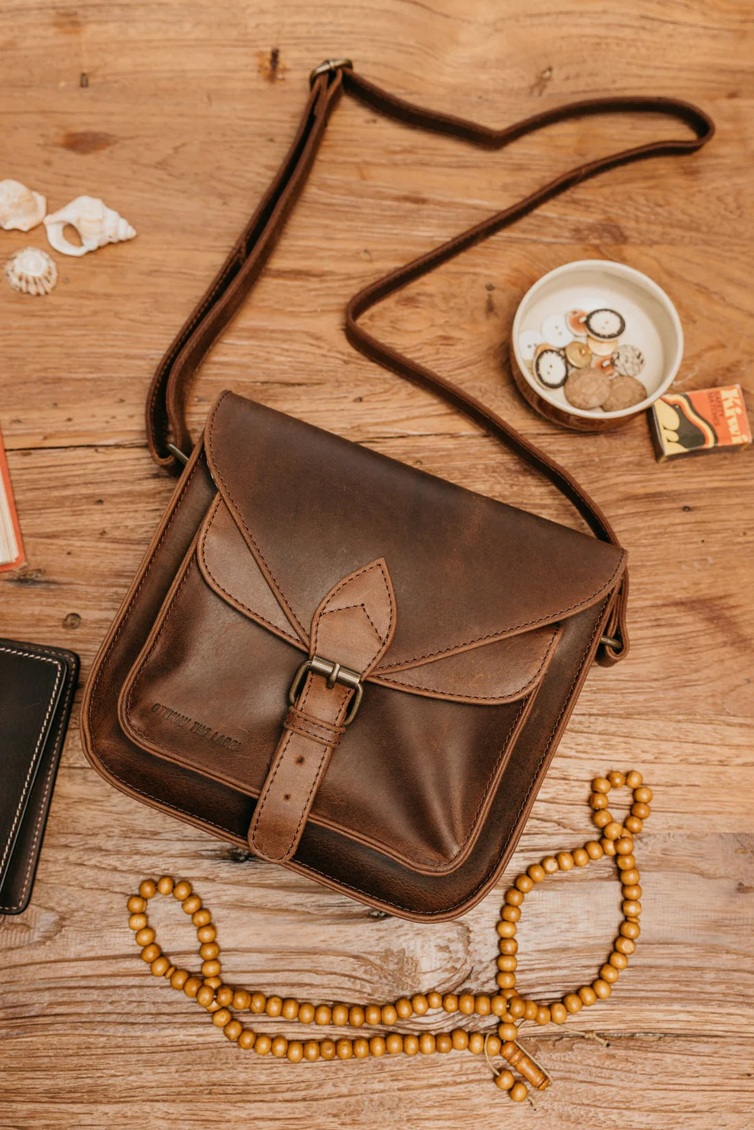 Traveller Handcrafted Leather Bag-Western Culture Leather