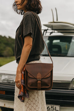 Traveller Handcrafted Leather Bag-Western Culture Leather
