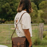 Traveller Handcrafted Leather Bag-Western Culture Leather