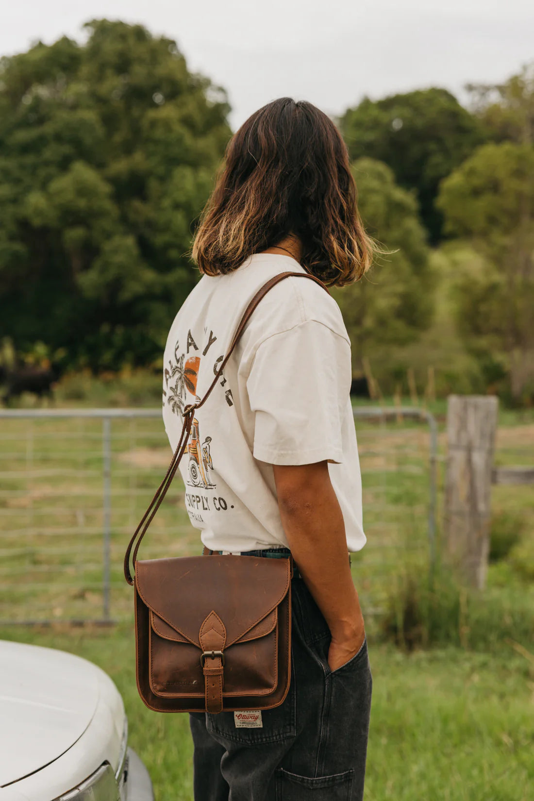 Traveller Handcrafted Leather Bag-Western Culture Leather