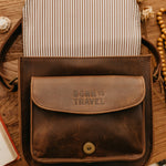 Traveller Handcrafted Leather Bag-Western Culture Leather