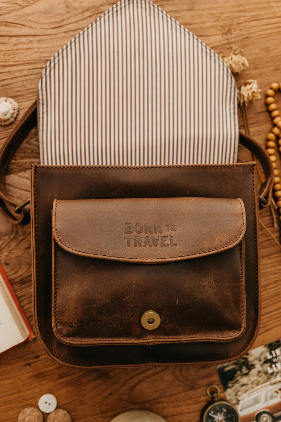 Traveller Handcrafted Leather Bag-Western Culture Leather