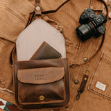 Traveller Handcrafted Leather Bag-Western Culture Leather
