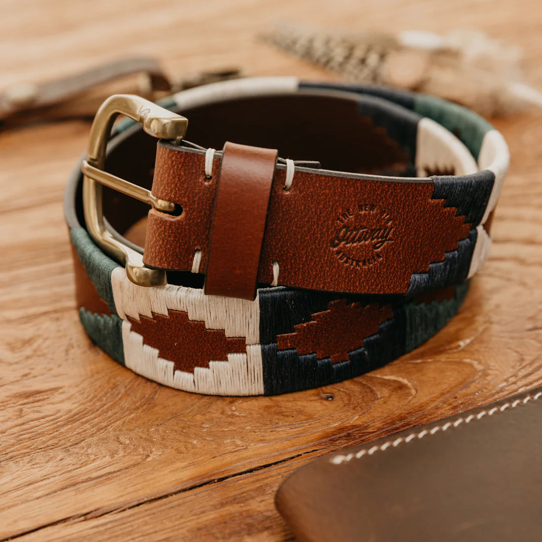 Pampa Handcrafted Leather Belt-Western Culture Leather