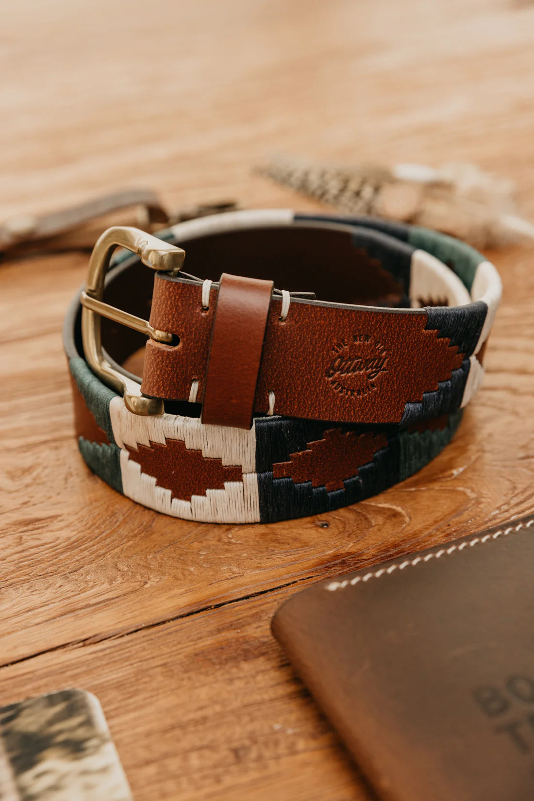 Pampa Handcrafted Leather Belt-Western Culture Leather