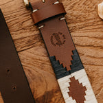 Pampa Handcrafted Leather Belt-Western Culture Leather