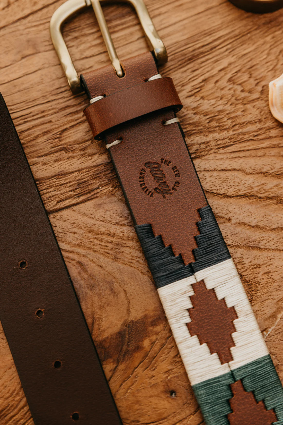 Pampa Handcrafted Leather Belt-Western Culture Leather