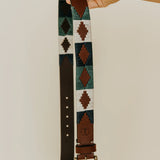 Pampa Handcrafted Leather Belt-Western Culture Leather