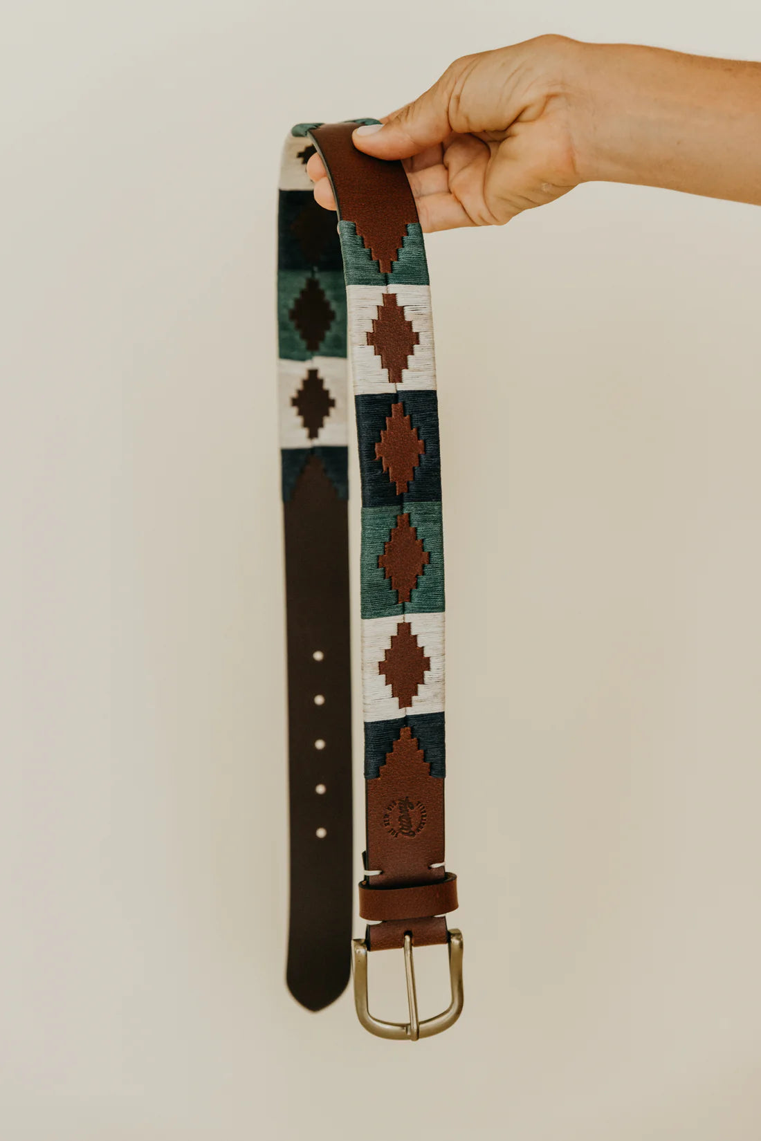 Pampa Handcrafted Leather Belt-Western Culture Leather