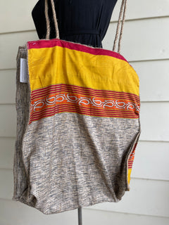 Silk & Viscose Jute tote-Western Culture Leather