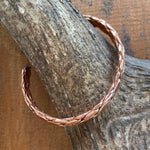 Copper Bangle-Western Culture Leather