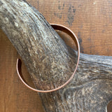 Copper Bangle-Western Culture Leather