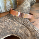 Copper Bangle-Western Culture Leather