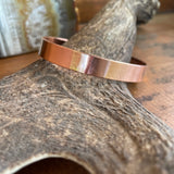 Copper Bangle-Western Culture Leather