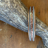 Copper Magnetic Bangle-Western Culture Leather