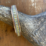 Copper Magnetic Bangle-Western Culture Leather
