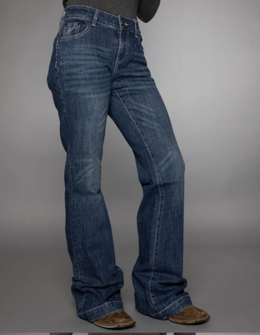 CC Wide Leg Trouser Jean-Western Culture Leather