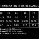 CC Carissa Classic Jean-Western Culture Leather