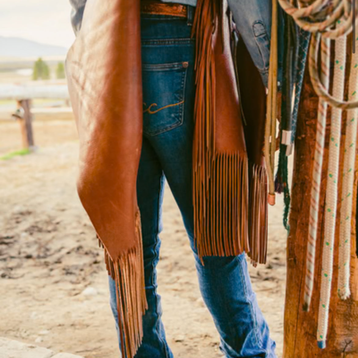 CC Signature Hybrid Jean-Western Culture Leather