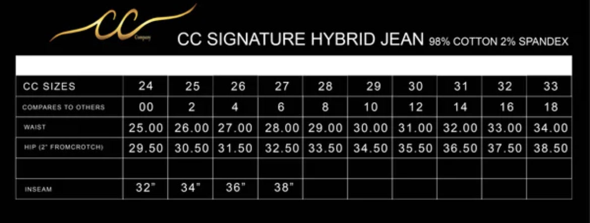CC Signature Hybrid Jean-Western Culture Leather