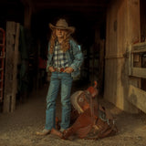CC Millie YOUTH Jean-Western Culture Leather