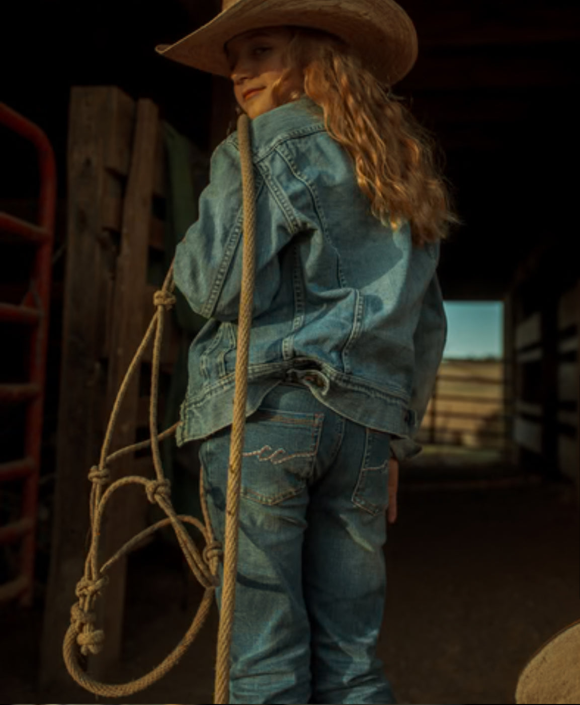 CC Millie YOUTH Jean-Western Culture Leather