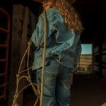 CC Millie YOUTH Jean-Western Culture Leather