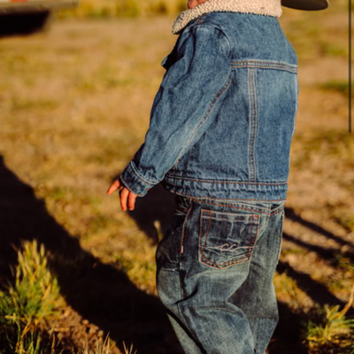 CC Boys Relaxed Jean-Western Culture Leather