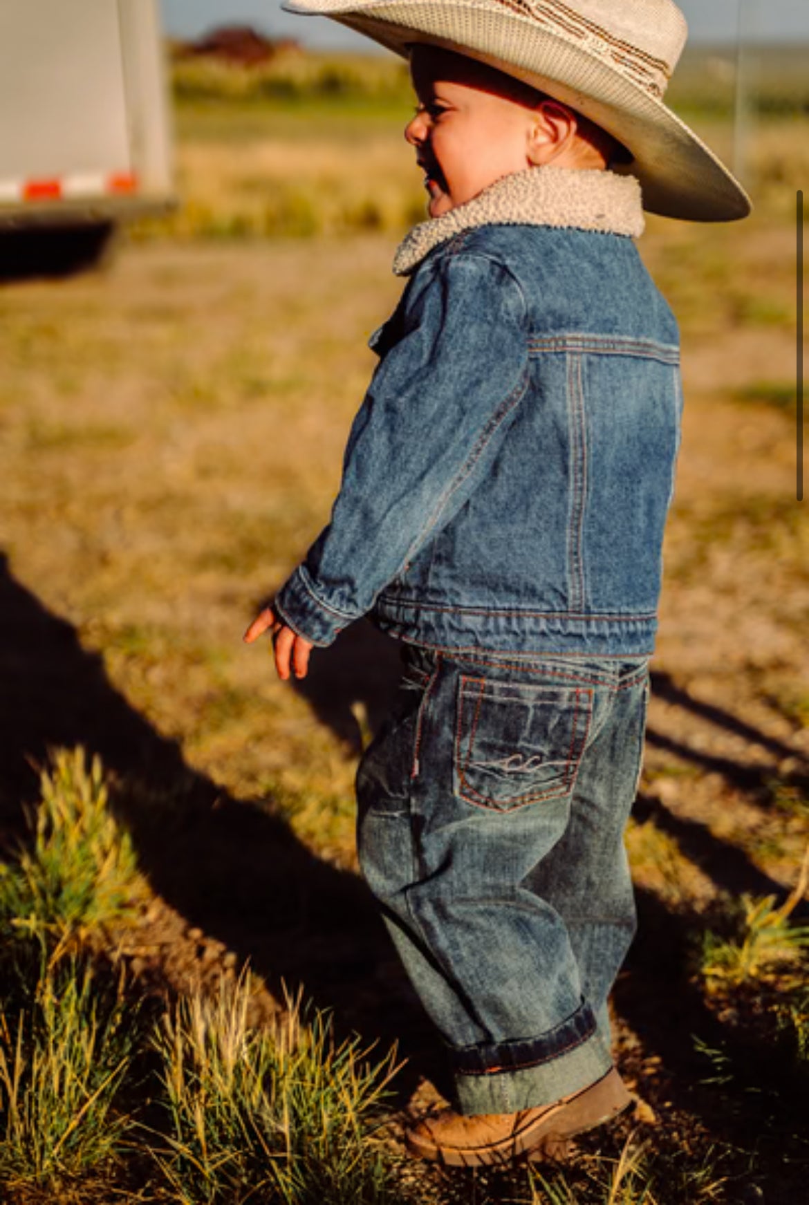 CC Boys Relaxed Jean-Western Culture Leather