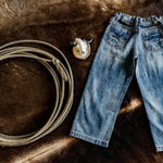 CC Boys Relaxed Jean-Western Culture Leather