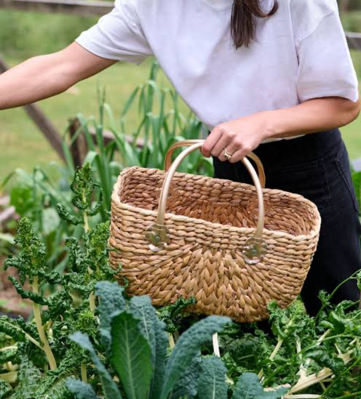 Harvest Basket-Western Culture Leather