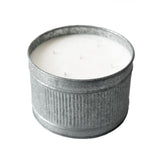 Patio Tin Candle-Western Culture Leather
