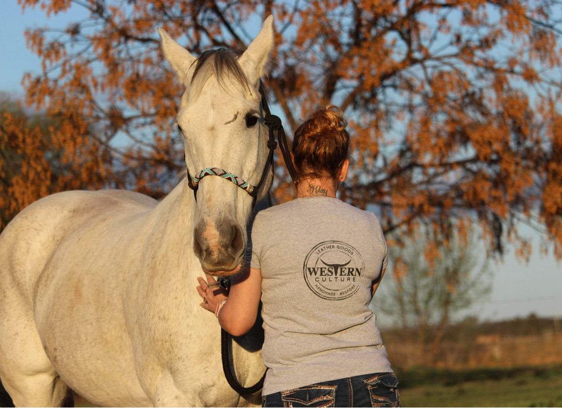 Ladies Merch T Shirt-Western Culture Leather