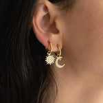 SOLE earring-Western Culture Leather