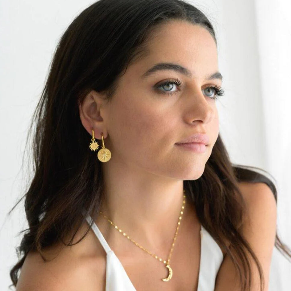 AVA earrings-Western Culture Leather