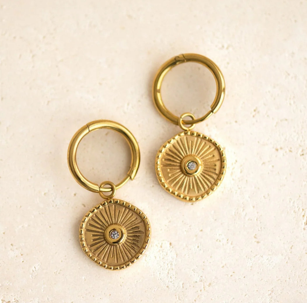 EYESHA earrings-Western Culture Leather