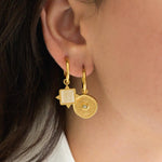 EYESHA earrings-Western Culture Leather