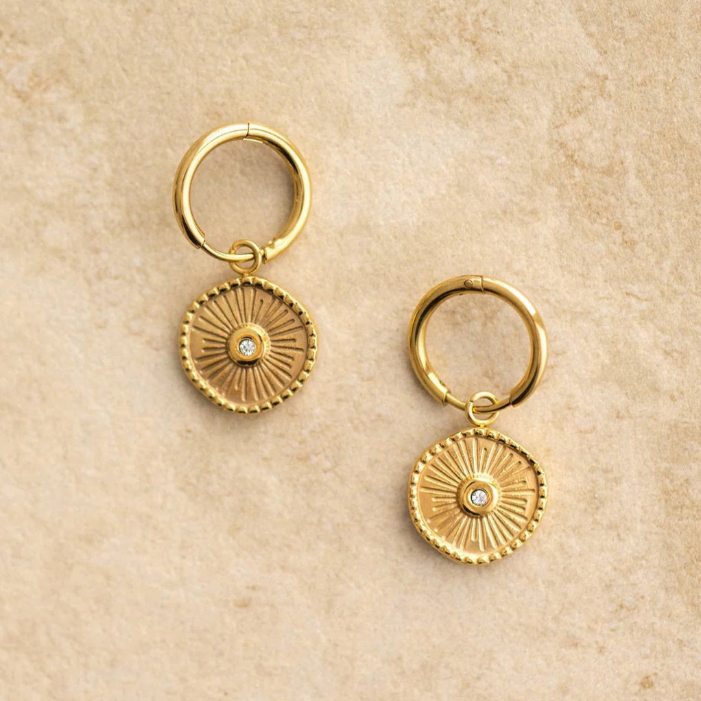 EYESHA earrings-Western Culture Leather