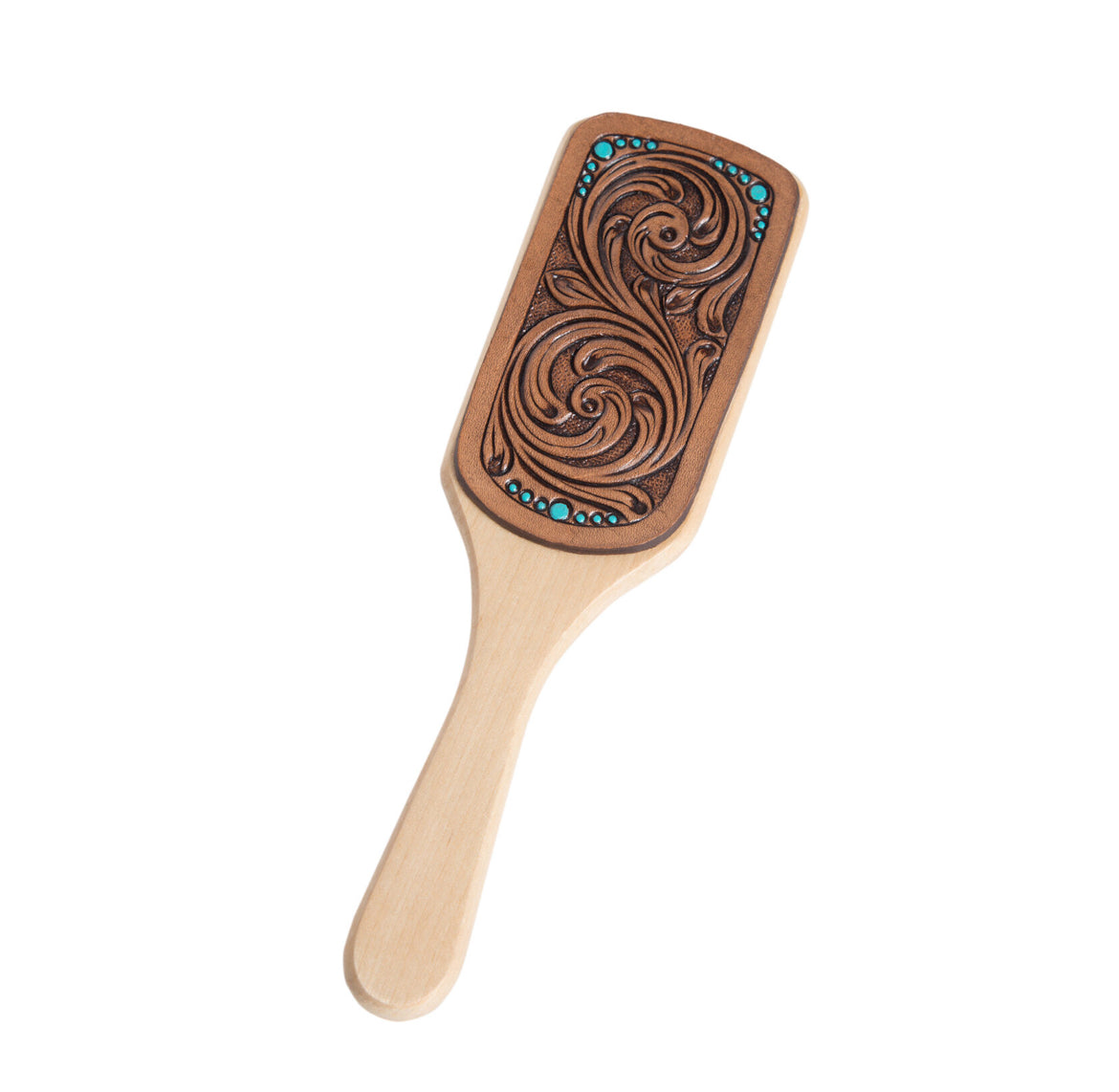 Tooled Brush-Western Culture Leather