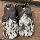 Baby Leather Booties-Western Culture Leather